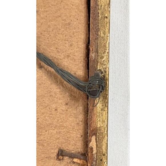 Antique Louis Apal Dutch Windmill Original Watercolor Gold Ornate Frame RARE - Picture 12 of 14